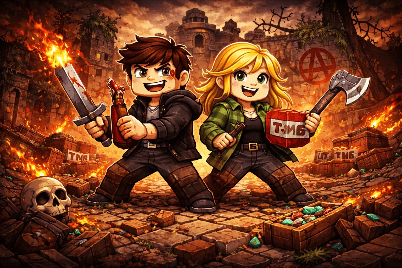 Top Anarchy Minecraft Servers - No Rules Survival